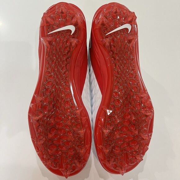 Nike Force Savage Pro 2 PE Ohio State Football Cleats Red Men Sz 12.5 BV3969-104 main image 5